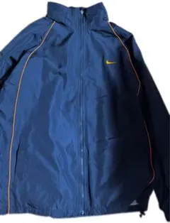 NIKE ナイロンジャケット XL ネイビー レッド - メルカリ