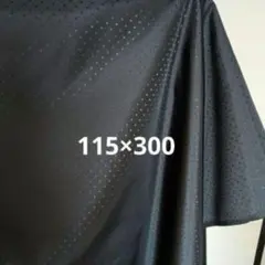 黒い生地 115×300