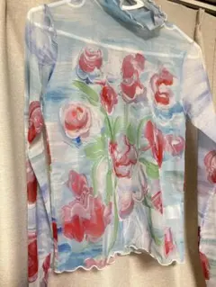 【美品】 Ameri / 2way スモークフラワーTOPS / ホワイト M 美品】 Ameri / 2way スモークフラワーTOPS / ホワイト M - メルカリ