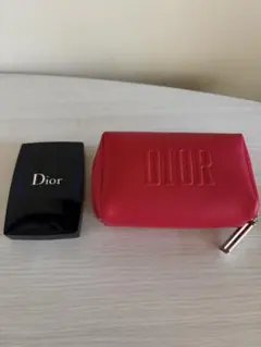 ディオール メイクパレット カラーシークレット 赤ポーチセット
