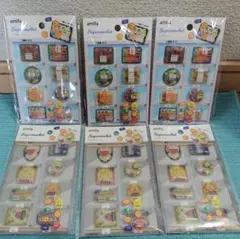 amifa スーパーマーケット カプセルシール 6点セット