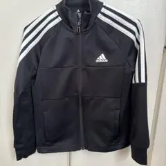 adidas ブラック ジャージ 120cm