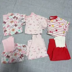 キッズパジャマ 上下セット　3点まとめ売り