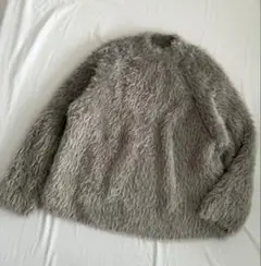 フリークスストア　フェザーヤーン シャギー ニットプルオーバー