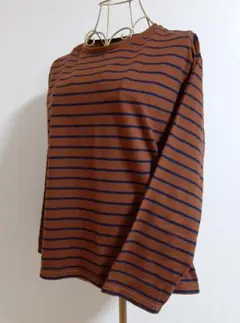 しまむら　Helm ボーダー 長袖Tシャツ　Mサイズ