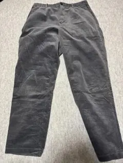 コーデュロイ グレー パンツ GLOBAL WORK