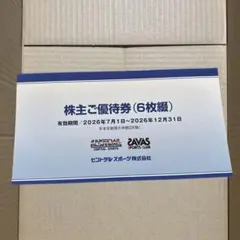 セントラルスポーツ 株主ご優待券 6枚綴 - メルカリ