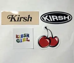 KIRSH ステッカー 4枚セット