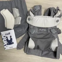 nuna 抱っこ紐 グレー メッシュ - メルカリ