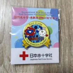 EXPO2025 ミャクミャク ハートラちゃん　コラボ　ピンバッジのサムネイル