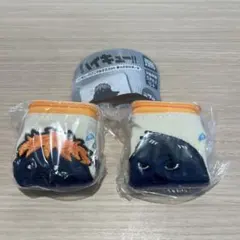 ハイキュー!! アニマルマスコット あっぷりけポーチ カゲガラス ヒナガラス
