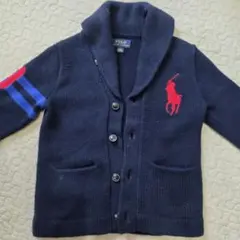 POLO RALPHLAUREN ビッグポニー ニットカーディガン 110