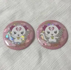 ハミィ 缶バッジ スイートプリキュア プリキュア ラフォーレ ホログラム缶バッジ