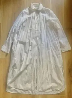YAECA コットンリネン混　ロングシャツのサムネイル