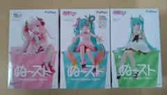 【新品未開封】初音ミク 桜ミク スズラン　フィギュア ぬーどるストッパー 3種