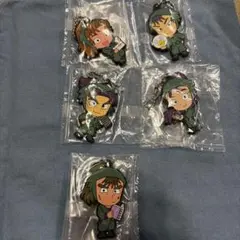 忍たま乱太郎 ラバスト　潮江　立花　善法寺　食満　中在家　6年生　5個セット