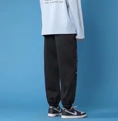 【人気商品】ワニ イラスト ストリート系 カーゴ ジョガーパンツ スウェット