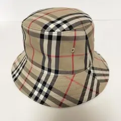 BURBERRY ノバチェック バケットハット キッズ 帽子 4Y-6Y 美品のサムネイル