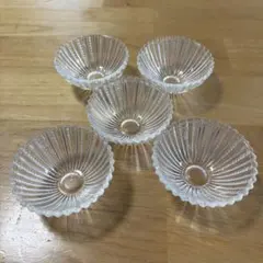 ガラスの器　5点セット