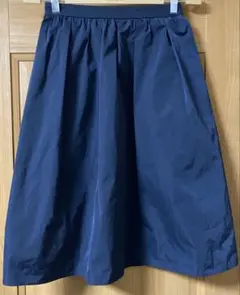 BEAMS HEART ネイビー フレアスカート