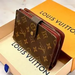 ルイヴィトン モノグラム ポルトパピエ ジップ 二つ折り財布 ラウンド