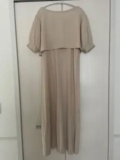 ヘザー　ブラウンワンピース