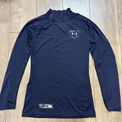 アンダーアーマー ネイビー 長袖 アンダーシャツ 160㎝