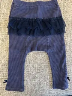 アカチャンホンポ　お尻フリル　リブレギンス　80