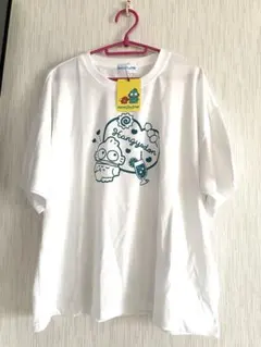 【新品タグ付】ハンギョドンTシャツ 白 4L オーバーサイズ サンリオのサムネイル