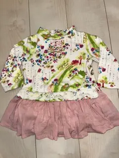 ハッカキッズ　80 ワンピース　女の子　HAKKA