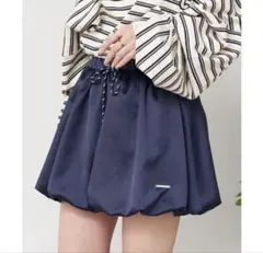 パルクローゼット チャオパニック レイカズン サテンバルーンミニスカート