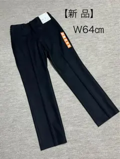 UNIQLO ヒートテックスマートスリムストレートパンツ ブラック新品