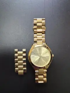 MICHAEL KORS　ゴールド ステンレススチール 腕時計(クォーツ)