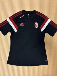 adidas ACミラン サッカーシャツ ブラック