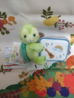 新品タグ付 オルメル ぬいぐるみ ポーチ付きキーホルダー セイチーズ