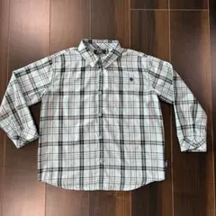 チェック柄　長袖シャツ　男児130cm POLO