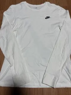 ナイキ　Nike THE NIKE TEE M ホワイト 長袖カットソー　L