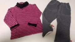 キッズ服 100cm トップスと3can4onパンツセット