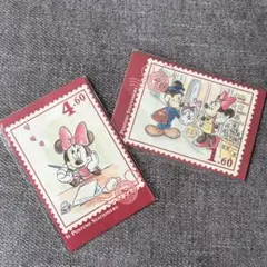 ディズニー イルポスティーノステーショナリー ポストカード 2枚