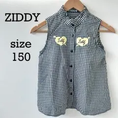 ZIDDY ⭐︎ギンガムチェック 半袖シャツ 150