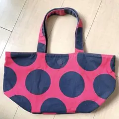 マークバイマークジェイコブス 水玉 ドット リバーシブルトートバッグ