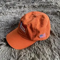Honey Bucket キャップ オレンジ　古着