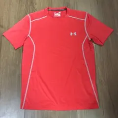 Under Armour HeatGear レッド Tシャツ MD/M