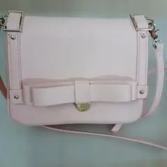 Maison de FLEUR リボン ショルダーバッグ ピンクのサムネイル