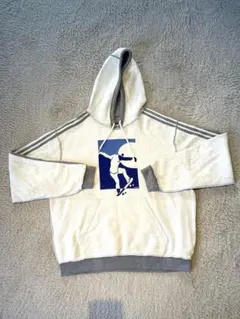 adidas フード付きパーカー XLサイズ