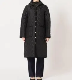 トラディショナルウェザーウエア　フードロングコート