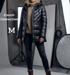 FRENCH CONNECTION ブラックダウンジャケットMサイズ