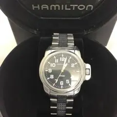 腕時計 HAMILTON khaki ハミルトン カーキ 6361 3針 デイト - メルカリ