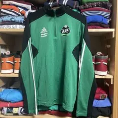 【格安】adidas サッカージャージ　ハーフジップ