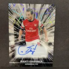 Santi Cazorla サンティ・カソルラ　black lazer auto